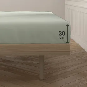 Fitted bottom sheet Happy Home MixColors Mint Single