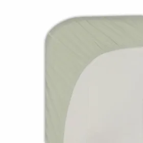 Fitted bottom sheet Happy Home MixColors Mint King size