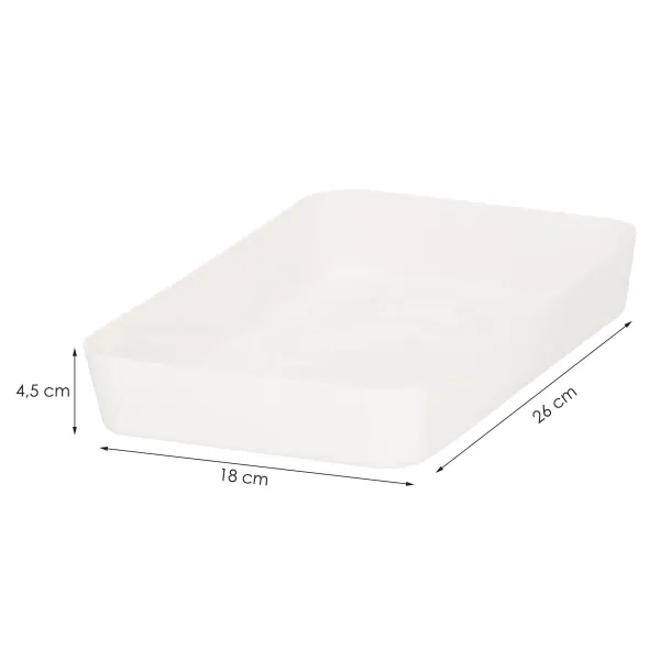 Sahtli sisend Springos HA3063, 26x18 cm, multifunktsionaalne korraldaja, kreemjas