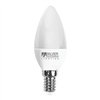 Candle LED Light Bulb Silver Electronics 970714 E14 7W