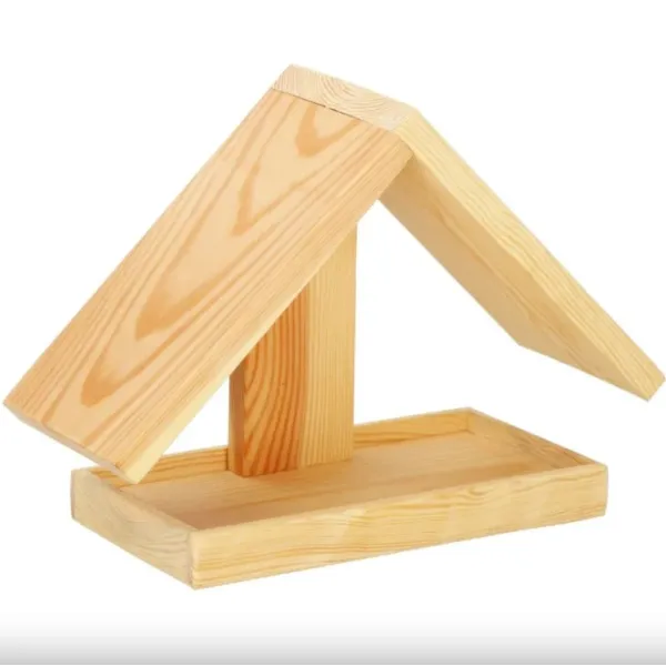 Bird feeder Springos KAR002 "S" natural colors