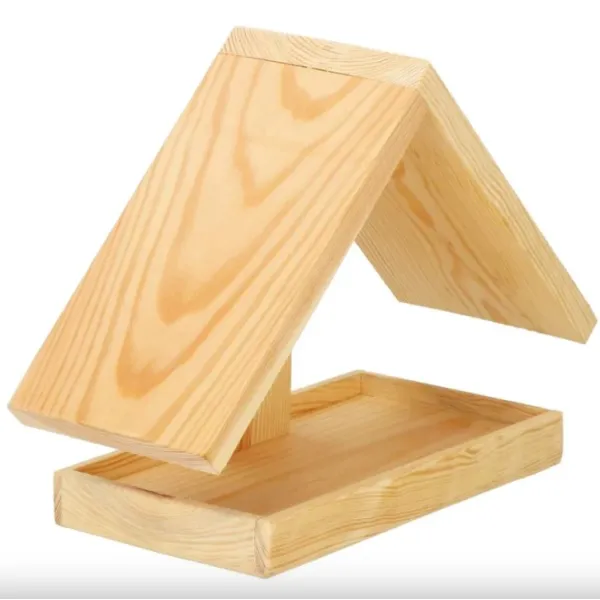 Bird feeder Springos KAR002 "S" natural colors