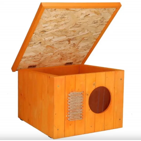 Kaķu māja Springos CH001 tīkkoka