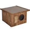 Cat house Springos CH001 brown 58x49.5 cm
