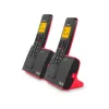 Landline Telephone SPC 7292RC2 BLA DUO Red 2 Units