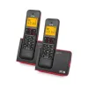 Landline Telephone SPC 7292RC2 BLA DUO Red 2 Units