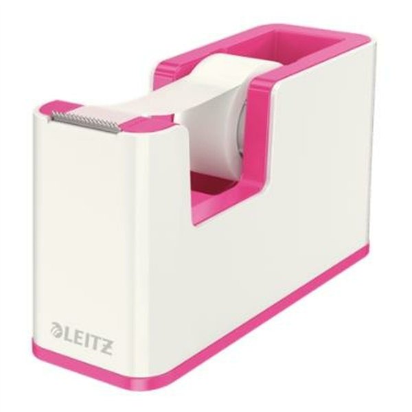 Sellotape Dispenser Leitz Pink Plastic
