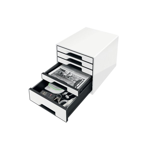 Filing Cabinet Leitz WOW CUBE Black
