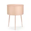 Side table Gift Decor Pink 40 x 40 x 57 cm