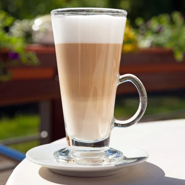Stiklinės lattei, desertai su rankena Springos HA7496 280 ml rinkinys 6 vnt.