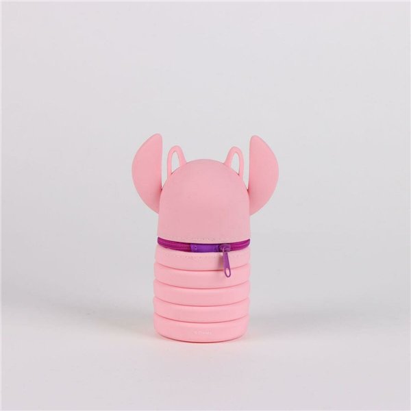 School Case Stitch Pink