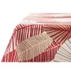 Tablecloth Kinvara Beige Maroon Thin canvas