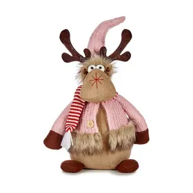 Jõulu põhjapõder Krist+ Pruun Roosa 15 x 43 x 19 cm