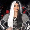 Halloween Wig Black White