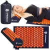 Коврик для акупрессуры с шипами Springos FA0155 65x41 см с подушкой, расслабляющий массажер