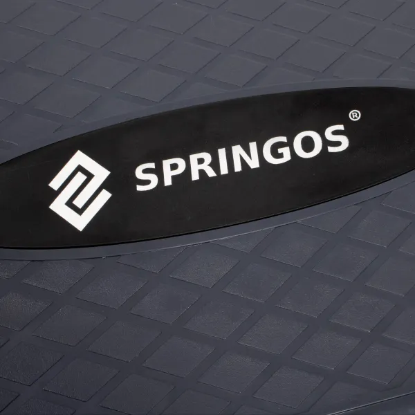 Vingrinājuma solis 3 līmeņi melni un grafīta Springos FA0203