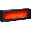 Dekoratīvs kamīns- lampa Springos CL0863, USB LED 60x10x19,5 cm, melna