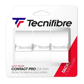 OVERGRIPS TECNIFIBRE CONTACT PRO WHITE PACK3
