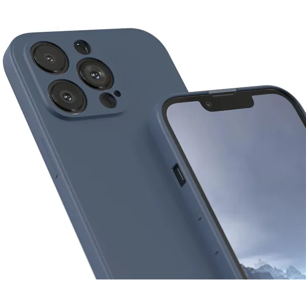 Case Liquid Silicone 1.5mm Xiaomi 15T Pro dark blue