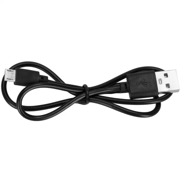 Dekoratīvs kamīns- lampa Springos CL0863, USB LED 60x10x19,5 cm, melna