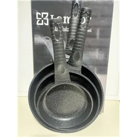 Lamoor 3-osaline graniitkattega valupannide komplekt (Ø 20/24/28 cm), PFOA-vaba