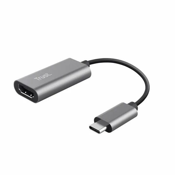 Kabelis Micro USB Trust Dalyx Pilka