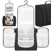 Travel organizer for cosmetics Springos HA7490 24x21x10 cm cosmetic bag, make-up artist bag black