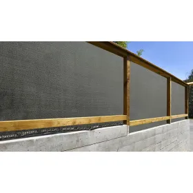Concealment Mesh Faura Anthracite 2 x 5 m