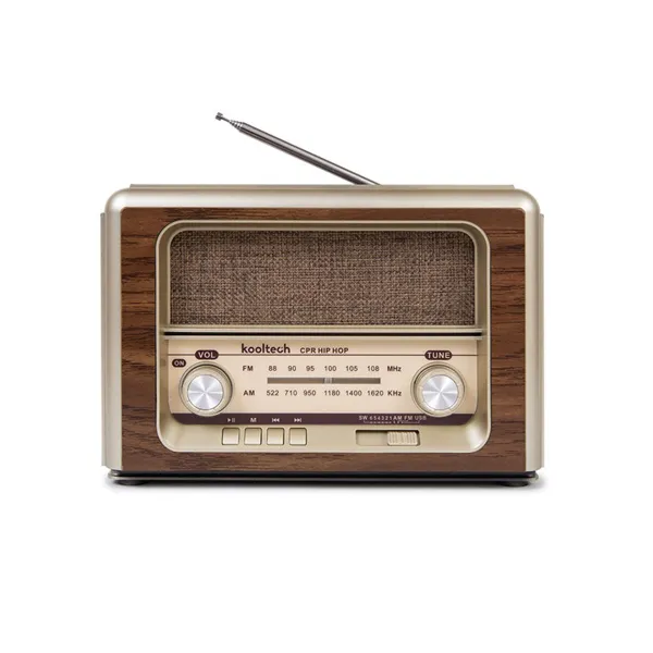 Kaasaskantav Bluetooth Raadio Kooltech Retro AM/FM