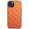Karl Lagerfeld Perforated Allover - Cover for iPhone 13 mini (Orange)