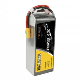 Tattu 16000mAh 22.2V 30C 6S1P LiPo Battery Pack with XT90 Anti-spark Plug