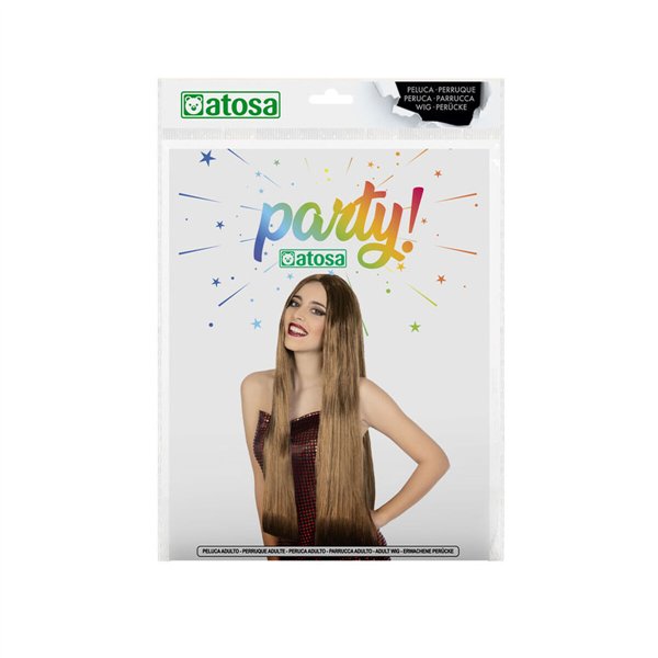 Wigs Brown 80 cm