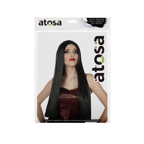 Wigs Black 60 cm