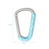 Snap hook Blue Stars