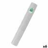 Tablecloth roll Algon Disposable White 1 x 100 m (6 Units)