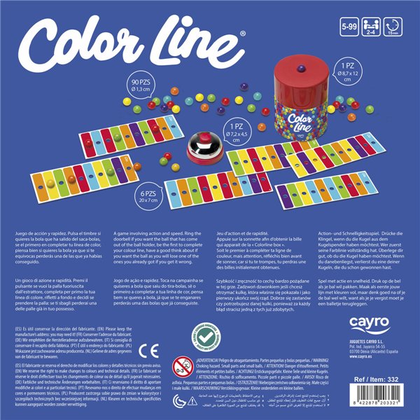 Board game Colorline Cayro