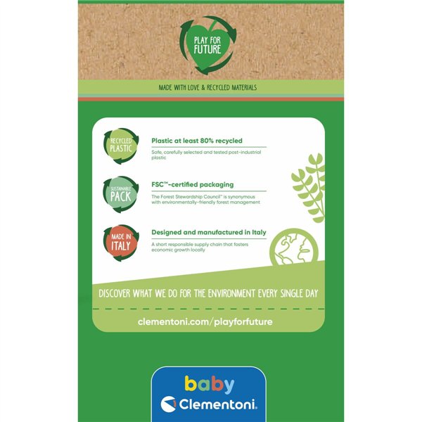 Vehicle Playset Clementoni (4 pcs)