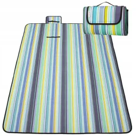 Saliekams pludmales un piknika paklājs Springos PM026, 170 x 130 cm