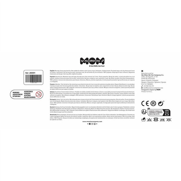 Costume for Children My Other Me Skeleton 7-9 Years Black (2 Pieces)