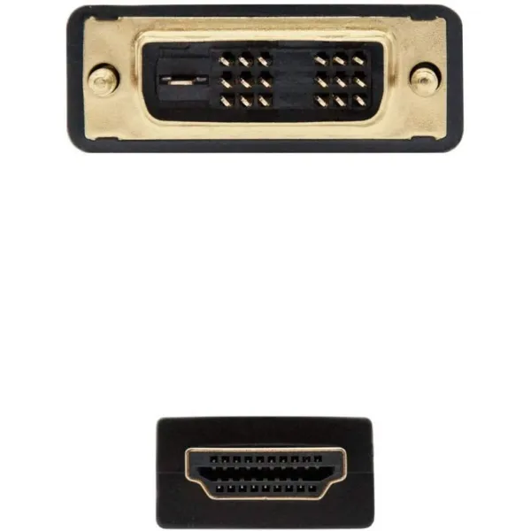 HDMI - DVI kaapeli NANOCABLE 10.15.0503 3 m Musta