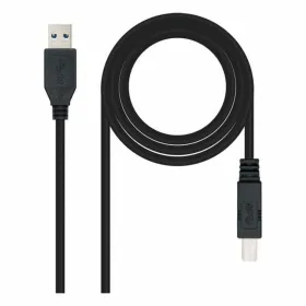 USB-kaabel NANOCABLE 10.01.0802-BK Must
