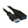 USB 3.0 A - USB A kaapeli NANOCABLE 10.01.0902BK 2 m