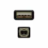 USB 2.0 A - USB B kaapeli NANOCABLE 10.01.1203 Musta 3 m (1 osaa)