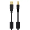 USB 2.0 A - USB B kaapeli NANOCABLE 10.01.1203 Musta 3 m (1 osaa)