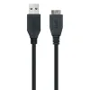 USB 3.0 A uz Micro USB B Kabelis NANOCABLE 10.01.110-BK