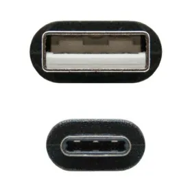 Кабель USB A — USB C NANOCABLE 10.01.210 Чёрный