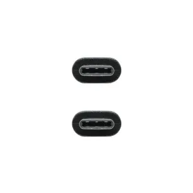 USB-C Cable NANOCABLE USB 2.0, 2m Black 2 m