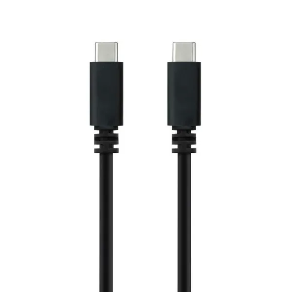 USB-C-kaabel NANOCABLE USB 2.0, 2m Must 2 m