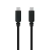 USB-C Cable NANOCABLE USB 2.0, 2m Black 2 m