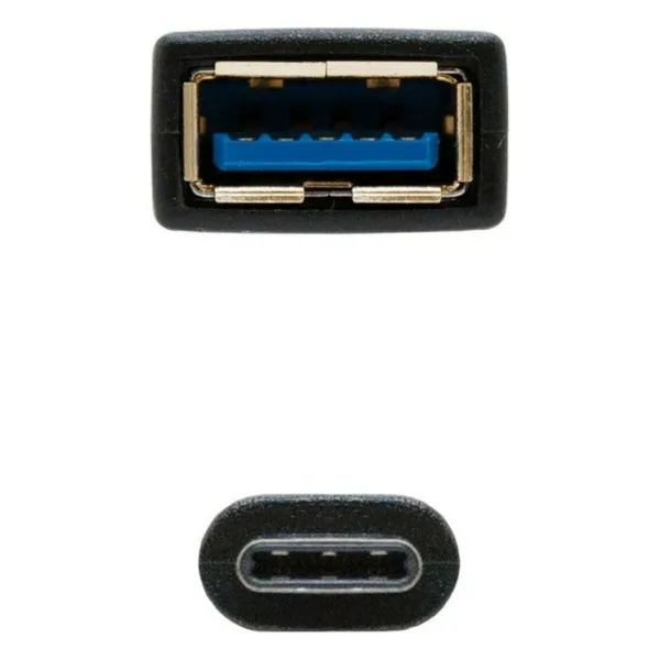 USB 3.1 kaapeli NANOCABLE 10.01.4201 Musta